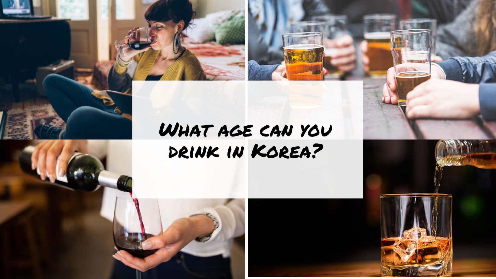 What age can you drink in Korea